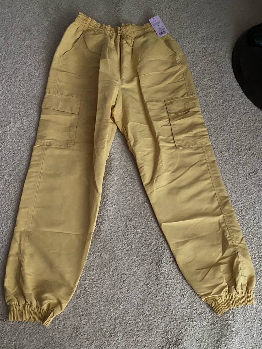 wild fable Yellow Utility Cargo Joggers